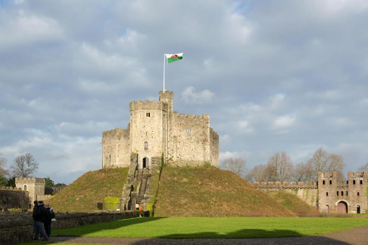View of Cardiff Castle, a short walk from Hotel Indigo Cardiff on Dominions Arcade
