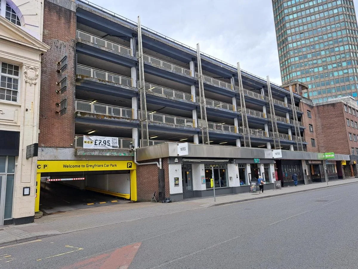 Exterior view of Hotel Indigo Cardiff on Dominions Arcade in the city centre